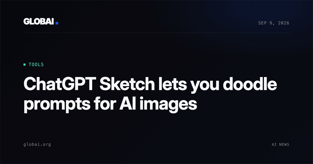 ChatGPT Sketch lets you doodle prompts for AI images