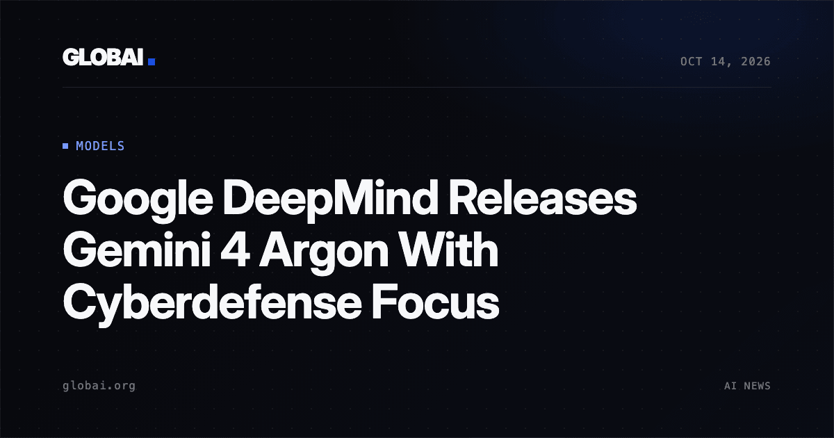 Google DeepMind Releases Gemini 4 Argon With Cyberdefense Focus